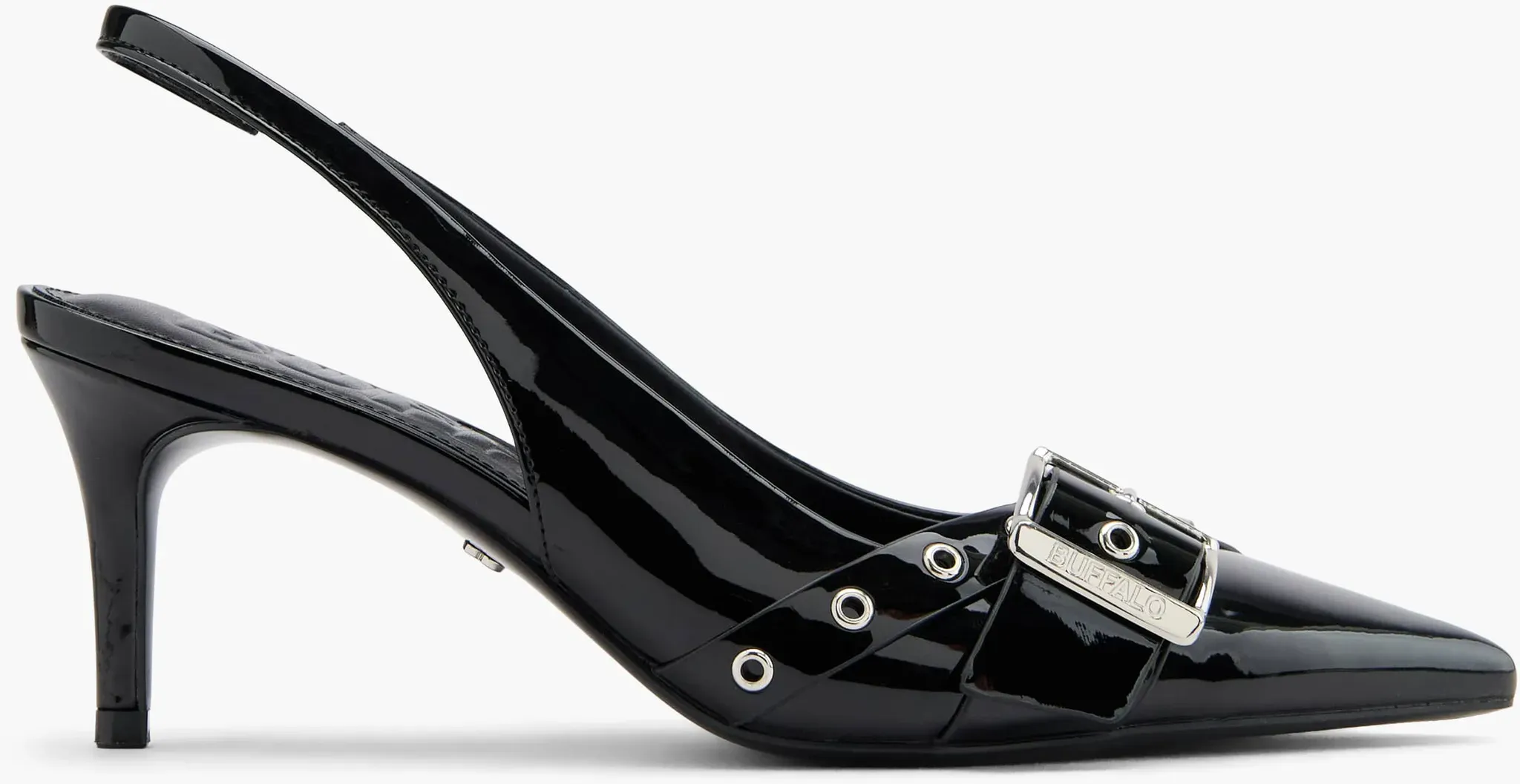 Buffalo  Slingpumps Schwarz, Damen, Größe: 39 - Buffalo  Slingpumps Schwarz, Damen, Größe: 39 - woman - Schwarz