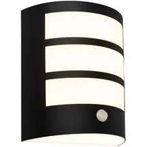 Briloner - Wandlampe Akku Außenleuchte Außenbeleuchtung Bewegungsmelder, Dämmerungssensor,