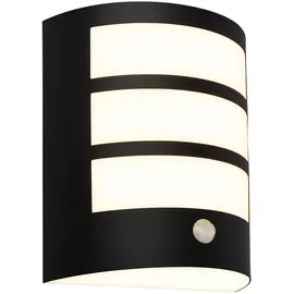 Briloner - Wandlampe Akku Außenleuchte Außenbeleuchtung Bewegungsmelder, Dämmerungssensor,