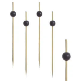 Papstar 250 Fingerfood - Picker 12,5 cm "Black Pearl"