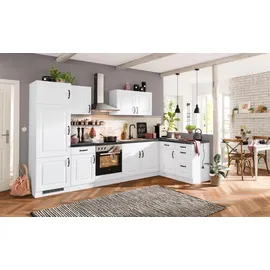 WIHO KÜCHEN Eckunterschrank Erla 110 x 60 x 86 cm Schwarz