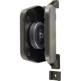 Schellenberg Aufschraubwickler Flexo Mini aufklappbar und höhenverstellbar Lochabstand 14-15,5 cm braun