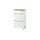 VOSS MÖBEL Salea 60 x 108 x 31 cm weiß / mit Schubladen, Soft Close