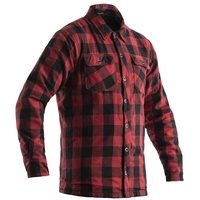 RST Lumberjack, Motorrad Hemd, schwarz-rot, Größe L