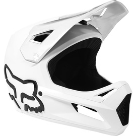 Fox Unisex-Youth Junior Rampage Helmet, Weiß, Einheitsgröße