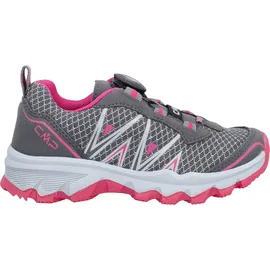CMP Kinder Wanderschuhe AKSA FITGO FAST HIKING SHOES, Größe 28 - GREY-FUXIA