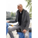 John Devin Strickmantel in schwarz meliert), | Gr.: 54