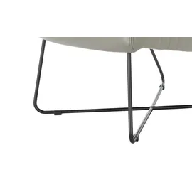 Ravensberger Werkstätten Sessel RW Wing Leder 67 x 87 x 74 cm Grau