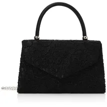 Swankyswans Jena Clutch Leather Black