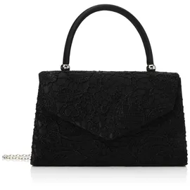 Swankyswans Jena Clutch Leather Black