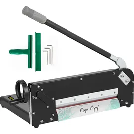Vevor Papierschneider SG-299A4 Papierschneidemaschine 63,5 x 36,3 x 40,6 cm Papier Schneidegerät zum Schneiden von Papier Hebelschneider Pulverbeschichtung 45HRC Papierschneidegerät