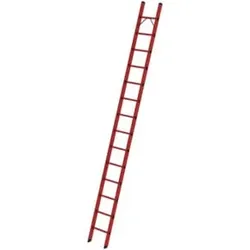 MUNK Vollkunststoff-Anlegeleiter 14 Sprossen