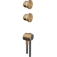 GESSI Origini Griff-Set für Außendusche 63210, warm bronze -