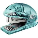 Rapid Miniheftgerät Colour'Ice F4 10 Blatt Blister transparent blau