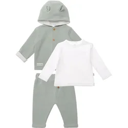 Erstausstattungspaket LILIPUT, Baby, Gr. 74, grün (grün, weiß), 100% Baumwolle, casual, KOB Set-Artikel, mit niedlichen Details
