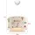 lux.pro Lurgan 1-flg. 30 cm zylinderförmig weiß Textil