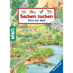 RAVENSBURGER46239 Ravensburger Minis: Sachen suchen Tiere der Welt