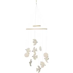 Ferm Living - Swif Bird Mobile, natur