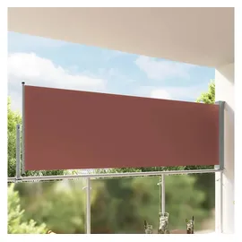 vidaXL Seitenmarkise 120 x 300 cm Braun Polyester