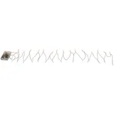 GLOBO LED-Lichterkette Metall 320 cm Bunt