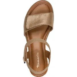 TAMARIS Keilsandaletten Damen Bronze 38