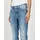 Gang Relax-fit-Jeans "94AMELIE CROPPED", Damen, Gr. 25, Normalgrößen, blau (azure blau destroy), 90% Baumwolle, 4% Elasthan, 6% Polyester, unifarben, relaxed fit lang, Jeans, im 5-Pocket-Style