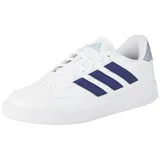 Adidas Courtblock Cloud White / Dark Blue / Halo Silver 44