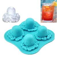 König Design Silikon Eiswürfelform Octopus Kraken Eiswürfel Eis für