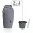 Regentonne 210 l anthrazit