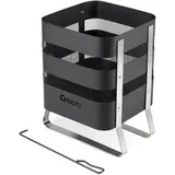 Tepro Design Feuerstelle schwarz / Edelstahl