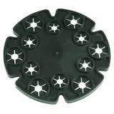 WINDHAGER Rankhilfe-Stabhalter Scheibe, grün,