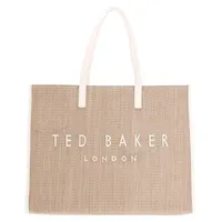 Ted Baker Pallmer Shopper Polyethylen Beige/Weiß