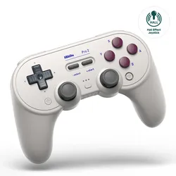 8BitDo PRO 2 Gamepad Hall-Effekt Technologie, Bluetooth USB-C, programmierbar, 1000 mAh, Classic
