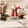 Villeroy & Boch Nostalgic Melody Santa 9 x 9 x 15 cm rot