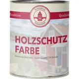 Bamberger Farbwerke Holzschutzfarbe Möbelfarbe Wetterschutzfarbe Holzfarbe für Außen (750ml, Hellbraun)