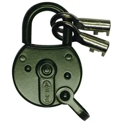 Hangschloss Armeeschloss Bundeswehr oliv, Durchmesser 40mm