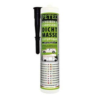 Petec Scheiben- & Karosseriedichtmasse schwarz