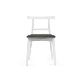 Konsimo Holzstuhl LILIO grau 2er Set