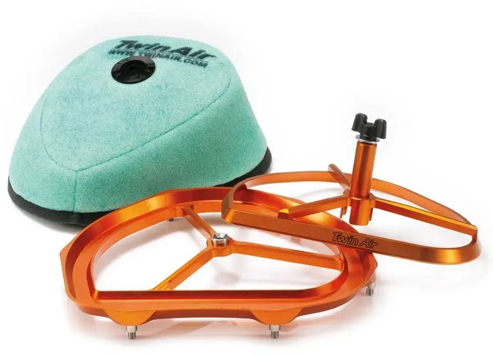 Twin Air Powerflow Honda Crf 250r/cr 450r 03-08 Luftfilter-kit - Green / Orange - One Size