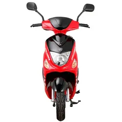 ALPHA MOTORS Motorroller »CityLeader«, 50 cm3, Verbrauch: ca. 2,4 l/100 km - rot