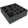 VARIA Group AFGJ090BO - 285 mm x 285 mm x 90 mm Schaumstoffeinlage für Brettspiele