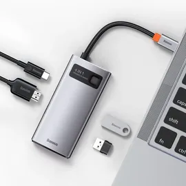 Baseus Metal Gleam Series 4-in-1 USB-C Hub,