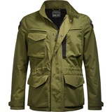 Blauer Ethan Motorrad Textiljacke, grün, S