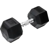 ORANGE GYM Hex Hantel 25 kg Schwarz / Orange