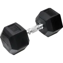 ORANGE GYM Hex Hantel 25 kg Schwarz / Orange