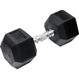 ORANGE GYM Hex Hantel 25 kg Schwarz / Orange