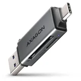 AXAGON CRE-DAC External USB 3.2 Gen1 Type-C+Type-A 2-slot SD/microSD (CRE-DAC)