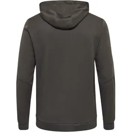 hummel Authentic Kinder Polyester Kapuzenjacke asphalt 116