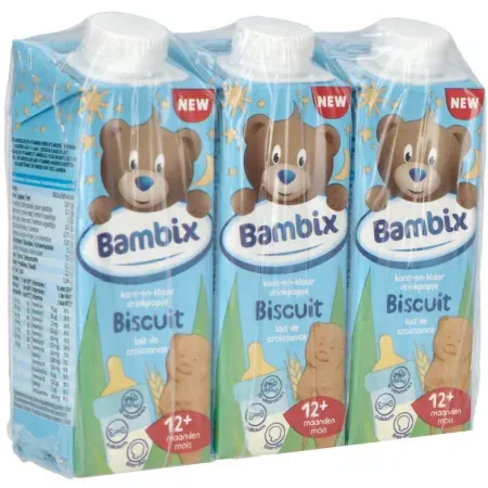 Bambix Folgemilch Keks 1 Plus 3x250ml
