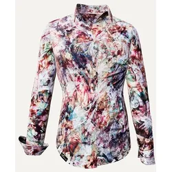 MARMOR - Pastellfarben gemusterte Bluse - GERMENS